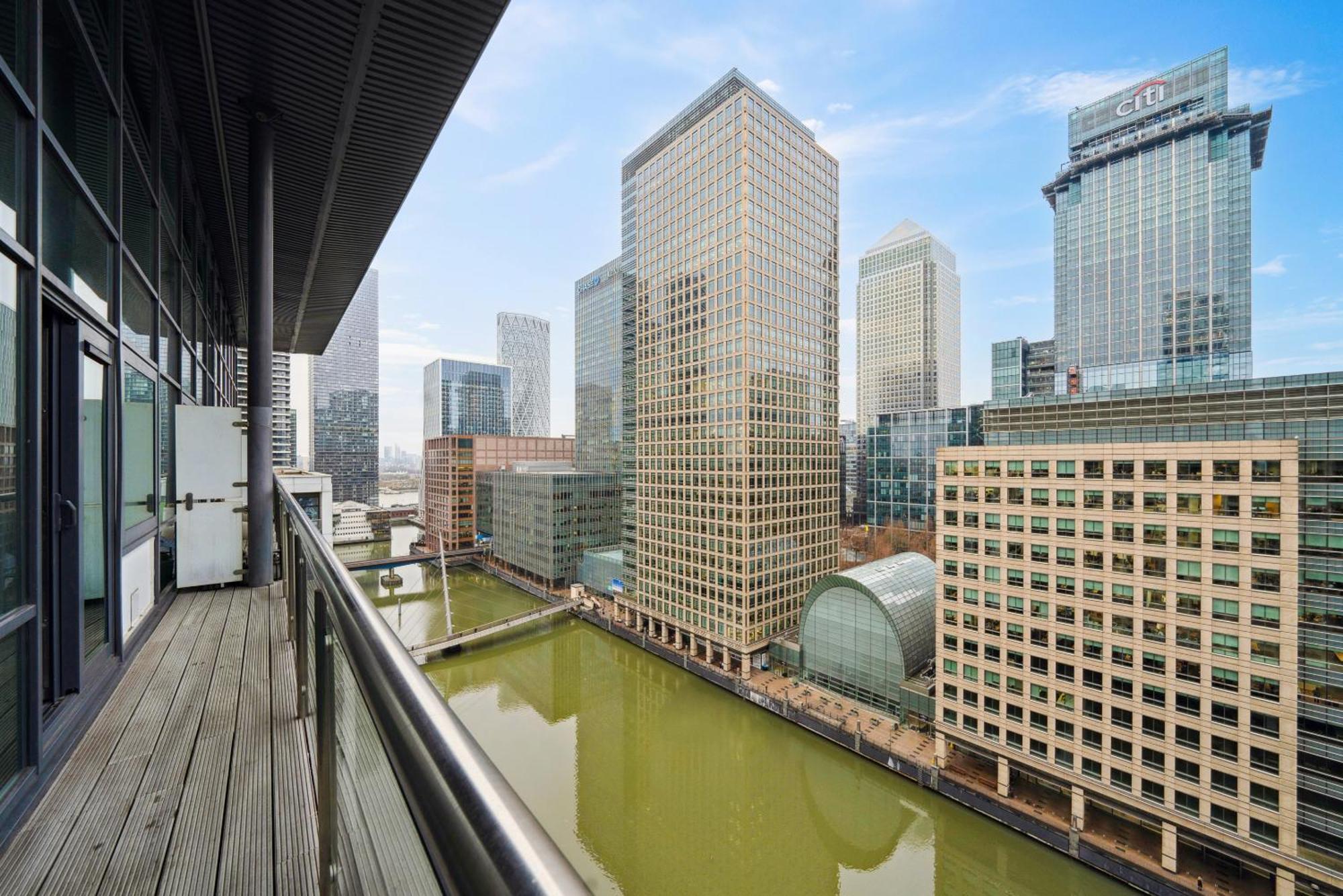 Canary Wharf Riverview 2Floor Penthouse Villa London Exterior photo